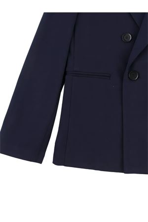 giacca doppiopetto blu PAOLO PECORA KIDS | PP4198BLU